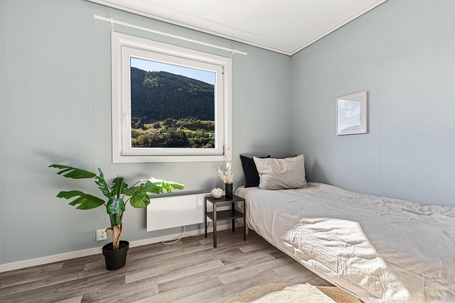 Interior view of well-sealed window frame in modern Irish home